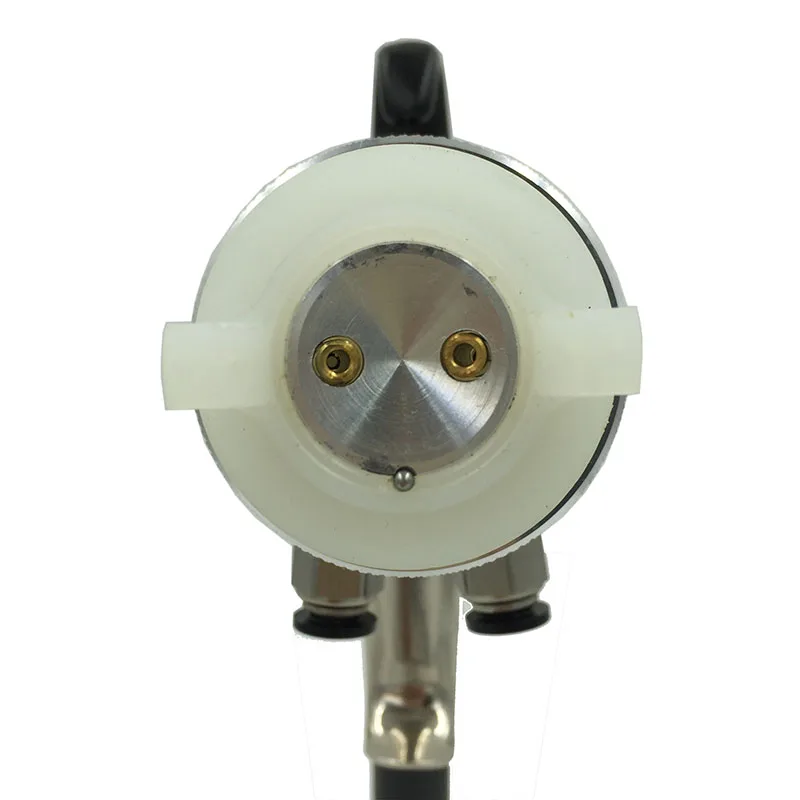 1182 car paint airbrush double nozzle 1.3 pneumatic powder coating silver chrome spray paint polyurethane foam sprayer
