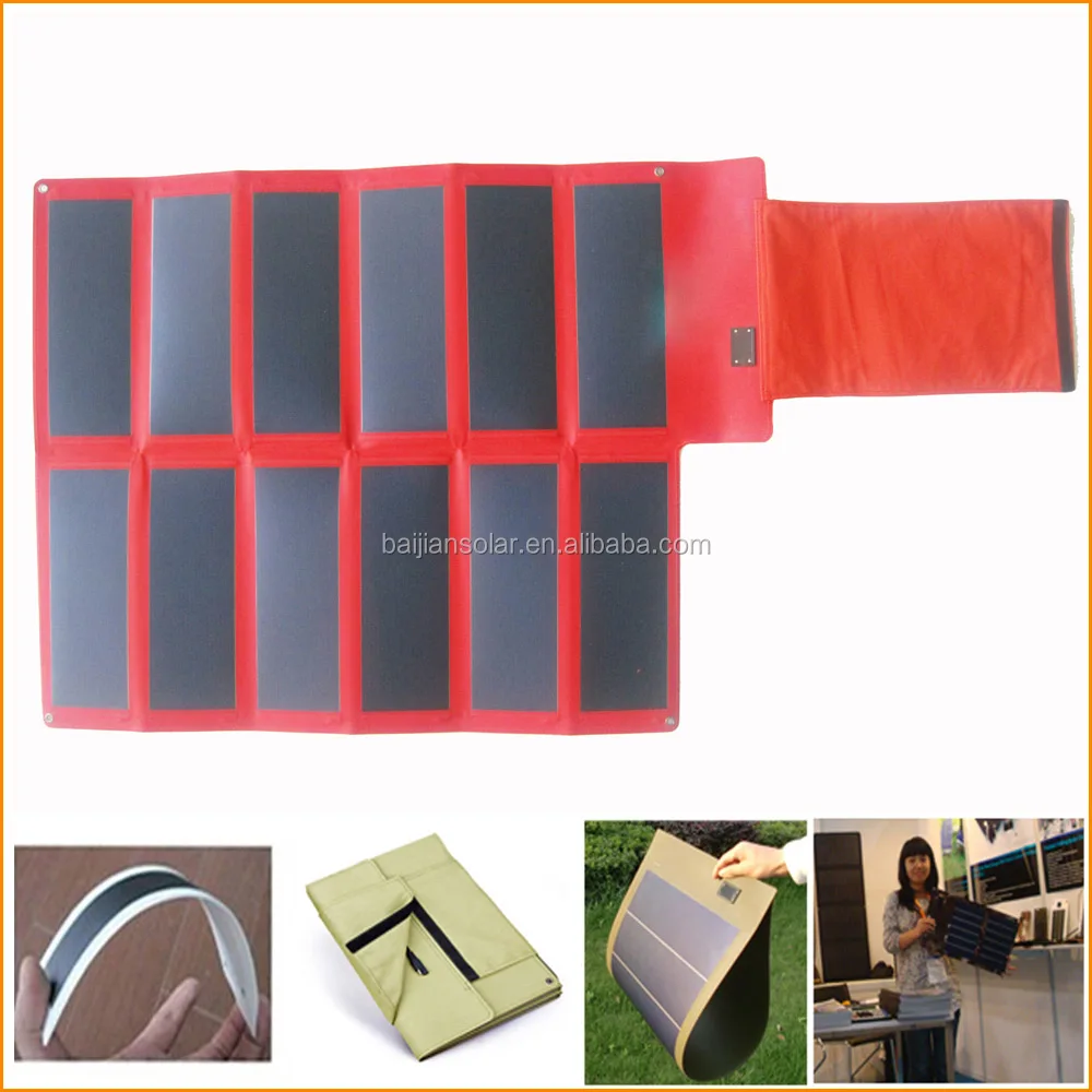 Uni-solar Amorphous Flexible Folding Solar Panel Photovoltaic Price