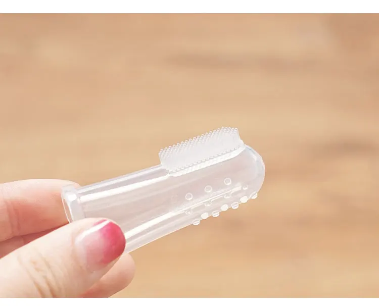 
Hot Selling Pet Finger Toothbrush Teeth Care Dog Brush for Puppy Small Dogs Cat Cleaning Supplies 