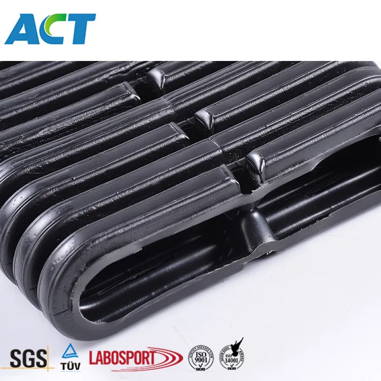 HDPE corrugated plastic flat drainage pipe