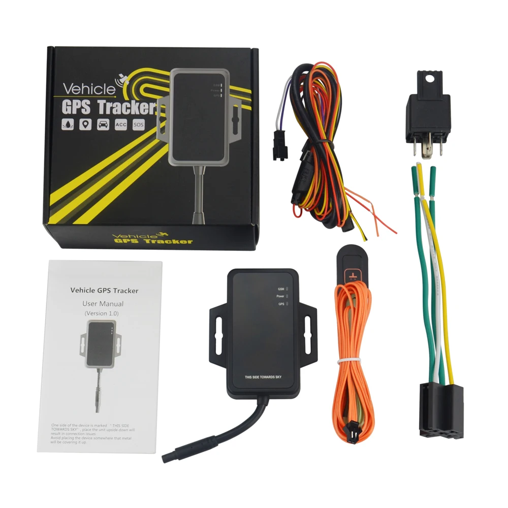 Concox Motorcycle GPS Tracker GT08 9-90V Vehicle Tracker GSM GPS Locator Waterproof Car Cut Off Oil Shock Alarm Mileage With SOS