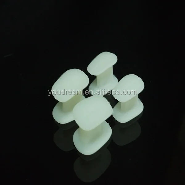 Gel Toe Separators with No Loop for Bunions and Corns-Corrector Pads Provide Bunion Relief and Prevent Toe Rub