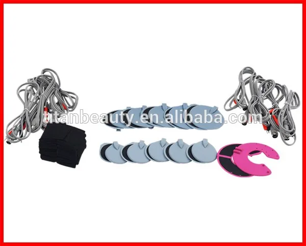 
2 In 1 Russian Physiotherapy Electric Muscle Stimulator /10 Electrode Pads Electric Muscle Stimulation Breast Care Machine 