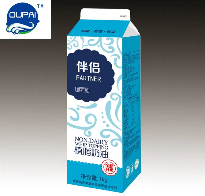 
Best non dairy fresh whipping cream for cake decoration factory direct sell 