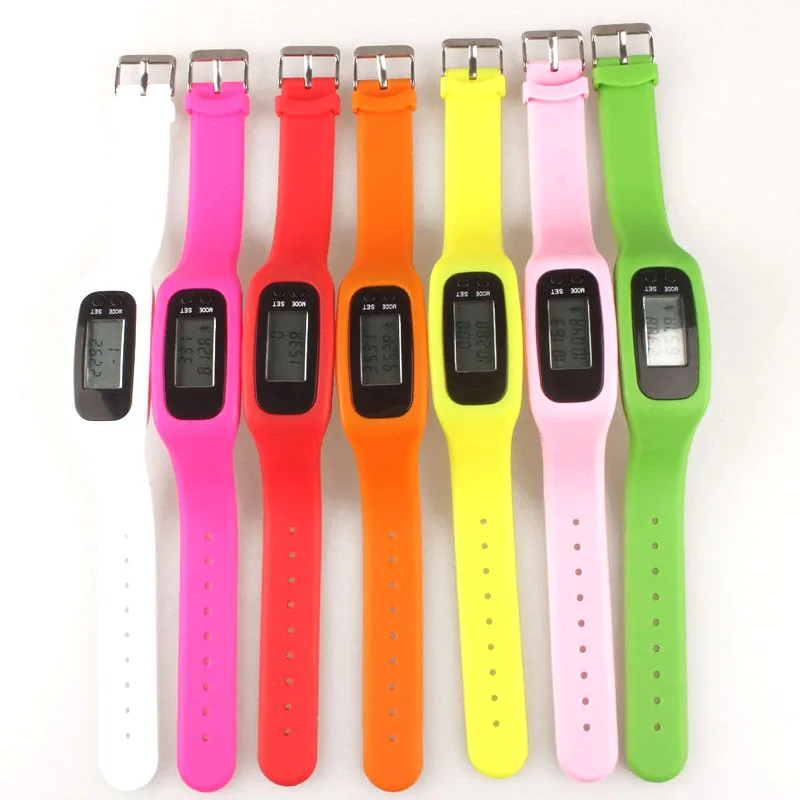 
Chinese wholesale digital pedometer waterproof kids sport watch 