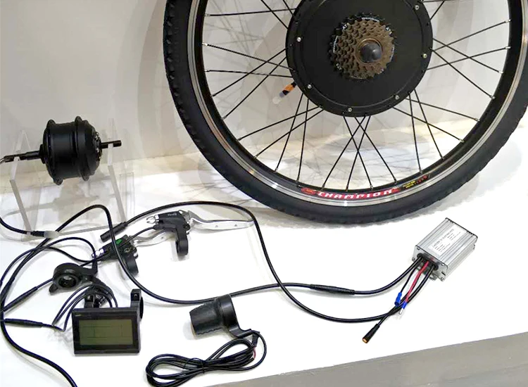 New design Waterproof 48V Brushless Save integrated electric bicycle controller