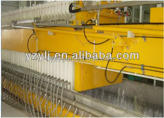 1000*1000mm Membrane filter press plate ore dressing Sludge treatment Coal washing chemical industry