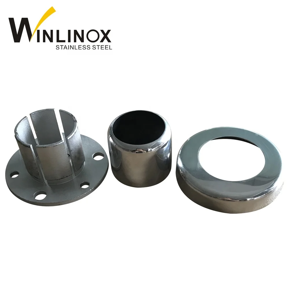 50.8mm balustrade post base cover metal railing cover