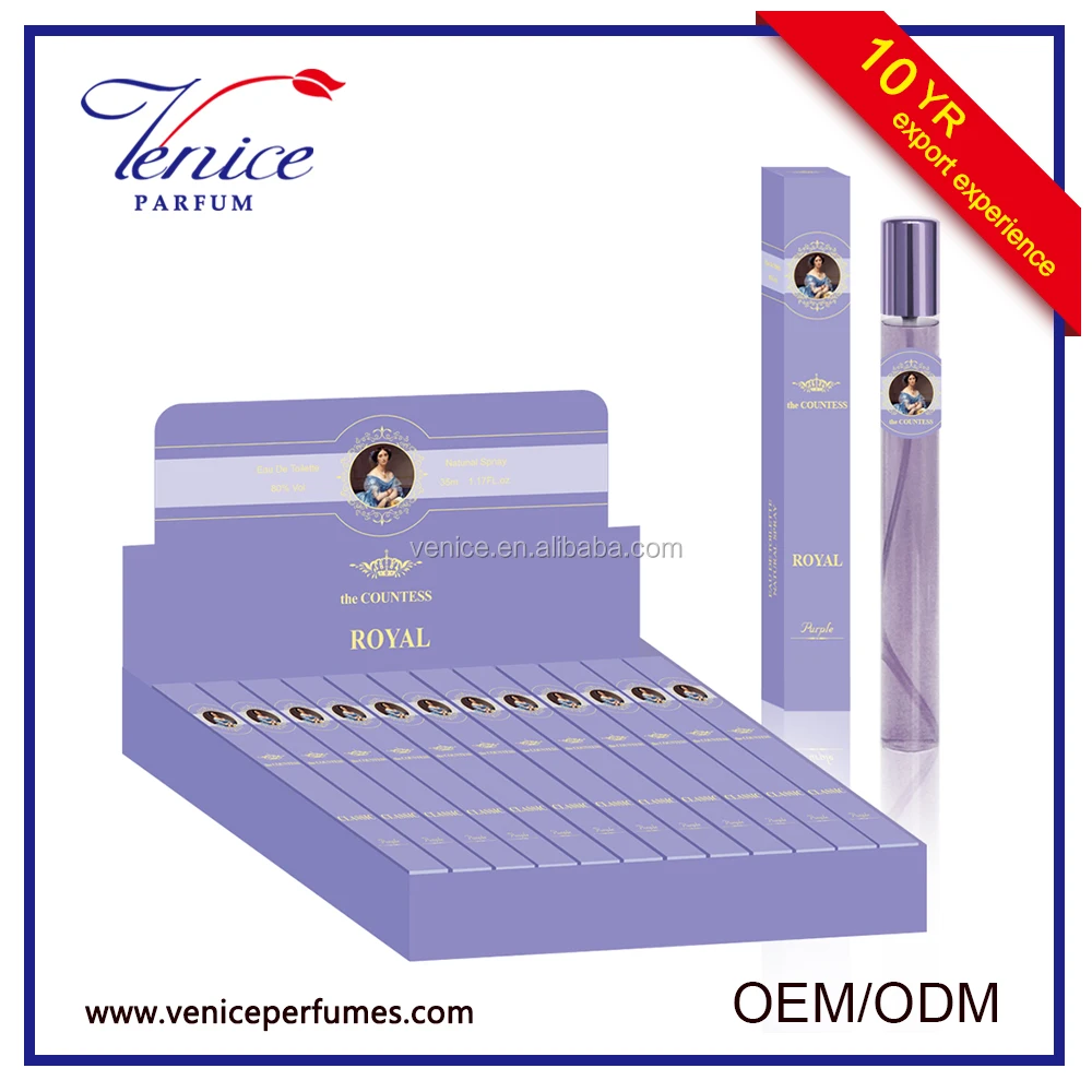 
35ml tube dream royal fragrances with D.Y display box for women 