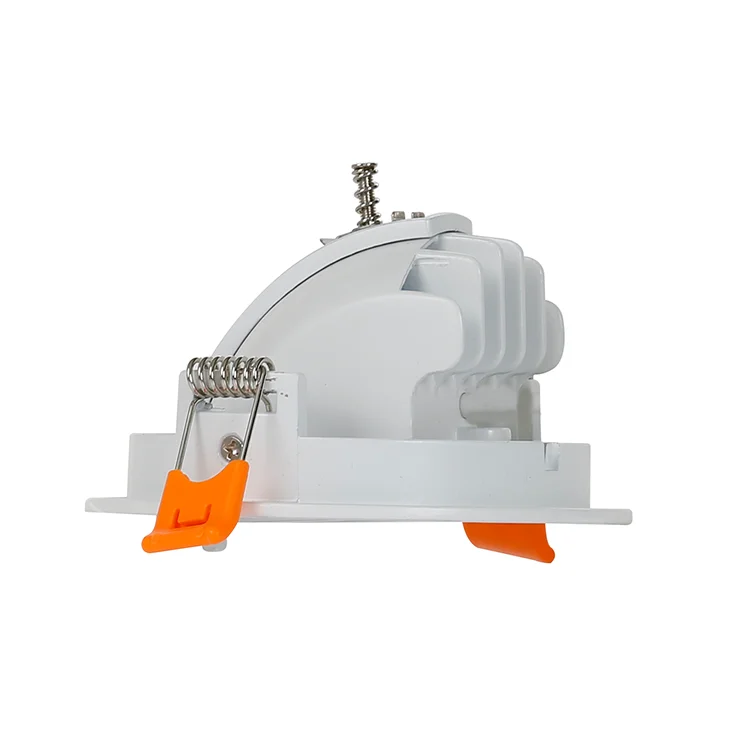 
7W 12W 2*7W 2*12W COB 7 Watt gimbal led downlight Recessed Adjustable 7w gimbal downlight 