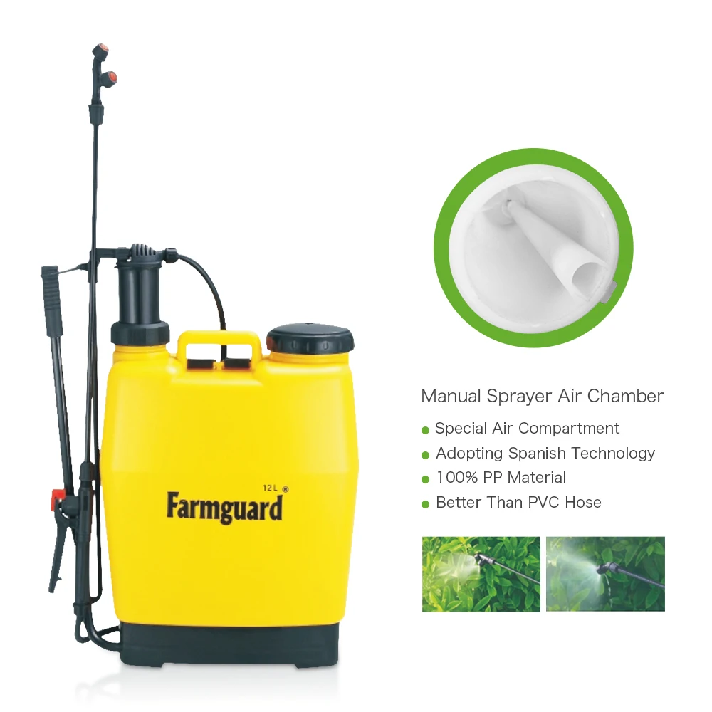 Agriculture chemical acid back pack pump sprayer