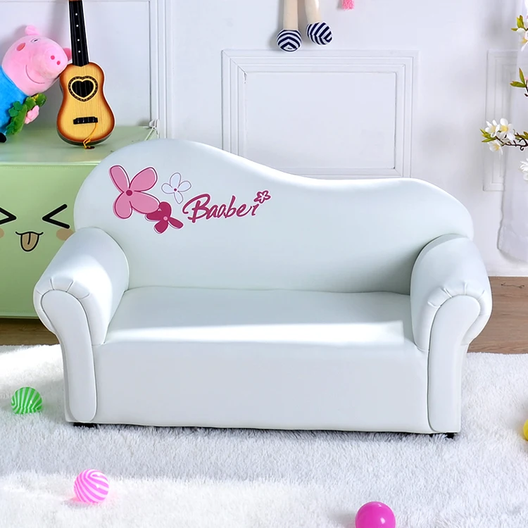 2 цвета, розовый диван для девочек, диван из ПВХ, мебель для детской спальни