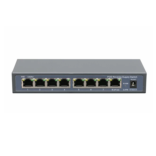 SWCA1008FG reverse poe switch 8 port
