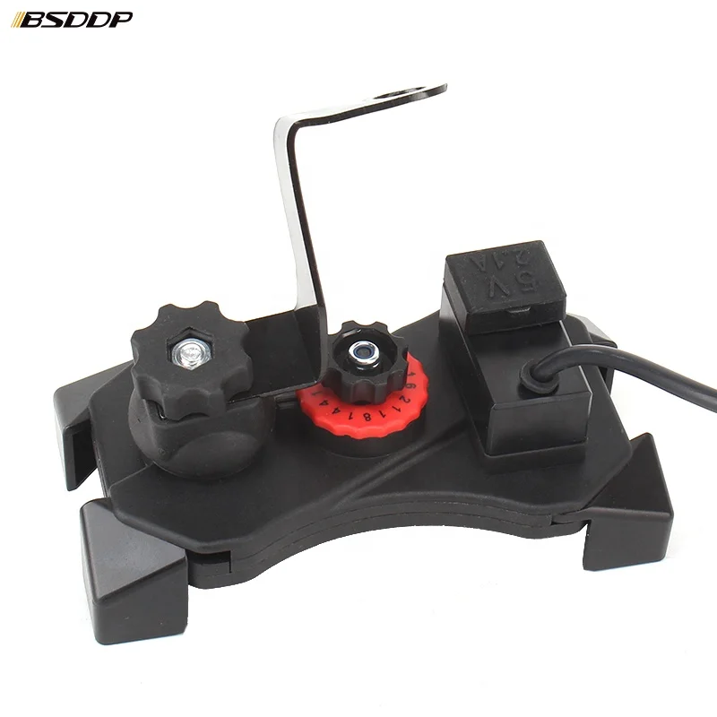 
Motorcycle mobile phone holder USB charging waterproof take-out mountain electric bicycle fixed frame GPS Navigator 