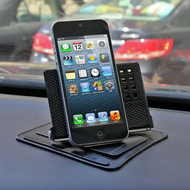 Car Interior Accessories Car Mount Smartphone Holder Auto Phone Cushion For Mobile Phone Bracket Navigation Storage Cushion