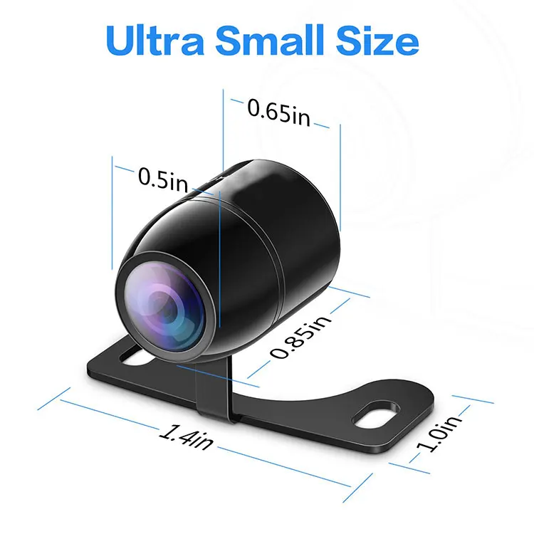 Car Reversing RearView/Side View/Front View Security Pinhole Backup Camera