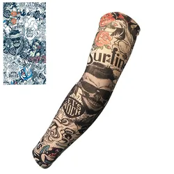 Youth compression arm sleeve full arm sleeve tattoo mens arm sleeve