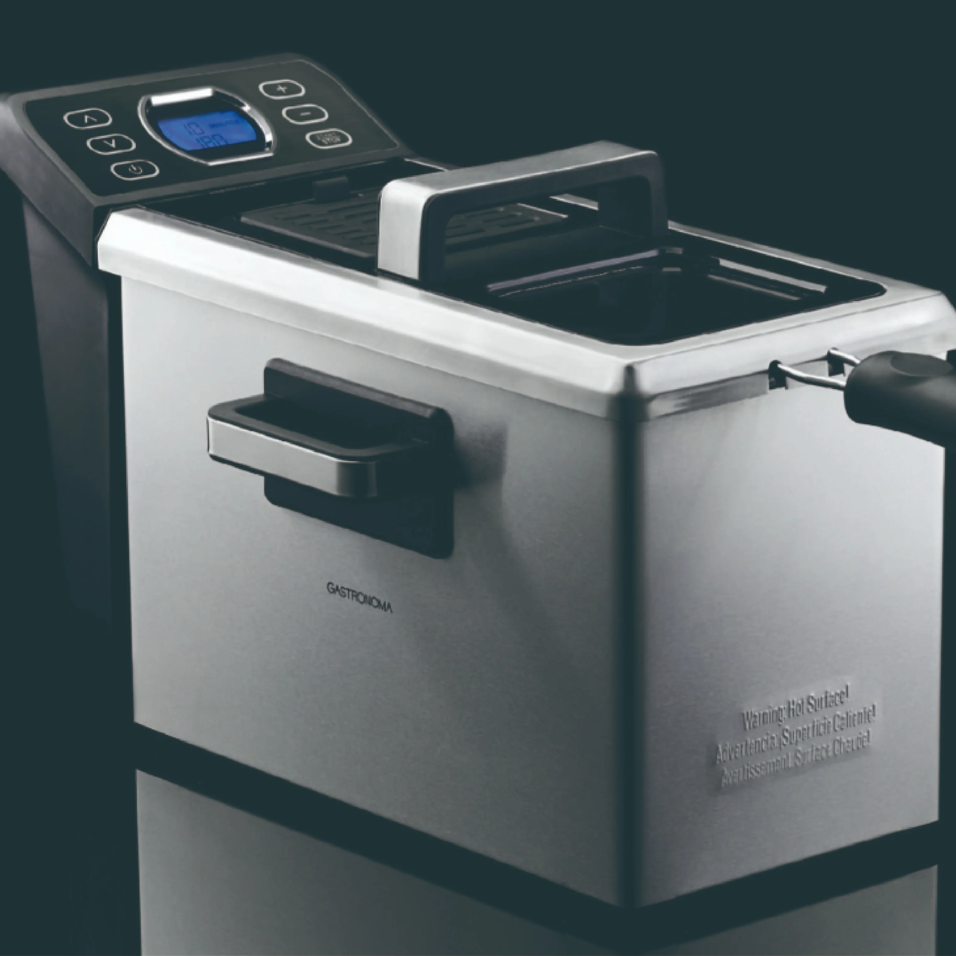 Цифровая Электрическая Фритюрница из нержавеющей стали 1800 Вт л с