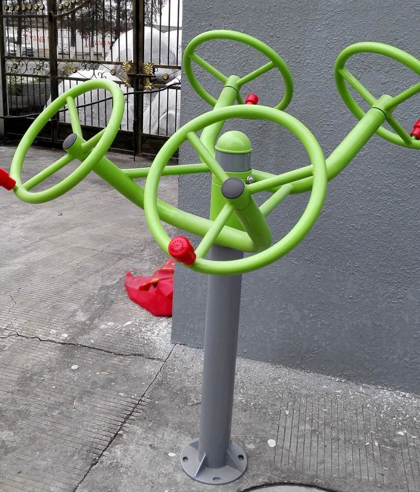 Outdoor fitness equipment elliptical cross-trainer