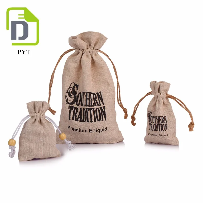 Хорошая устойчивость рекламные низкой равнине джут мешок с джутовой веревкой