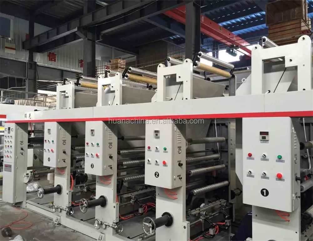 
SWAY-6800 plastic high speed automatic Rotogravure printing machine 