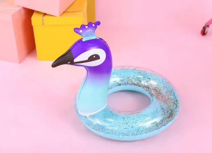 Factory Supplier Inflatable  Swim Ring  Baby Flamingo Float Beach Swimming Pool Toys