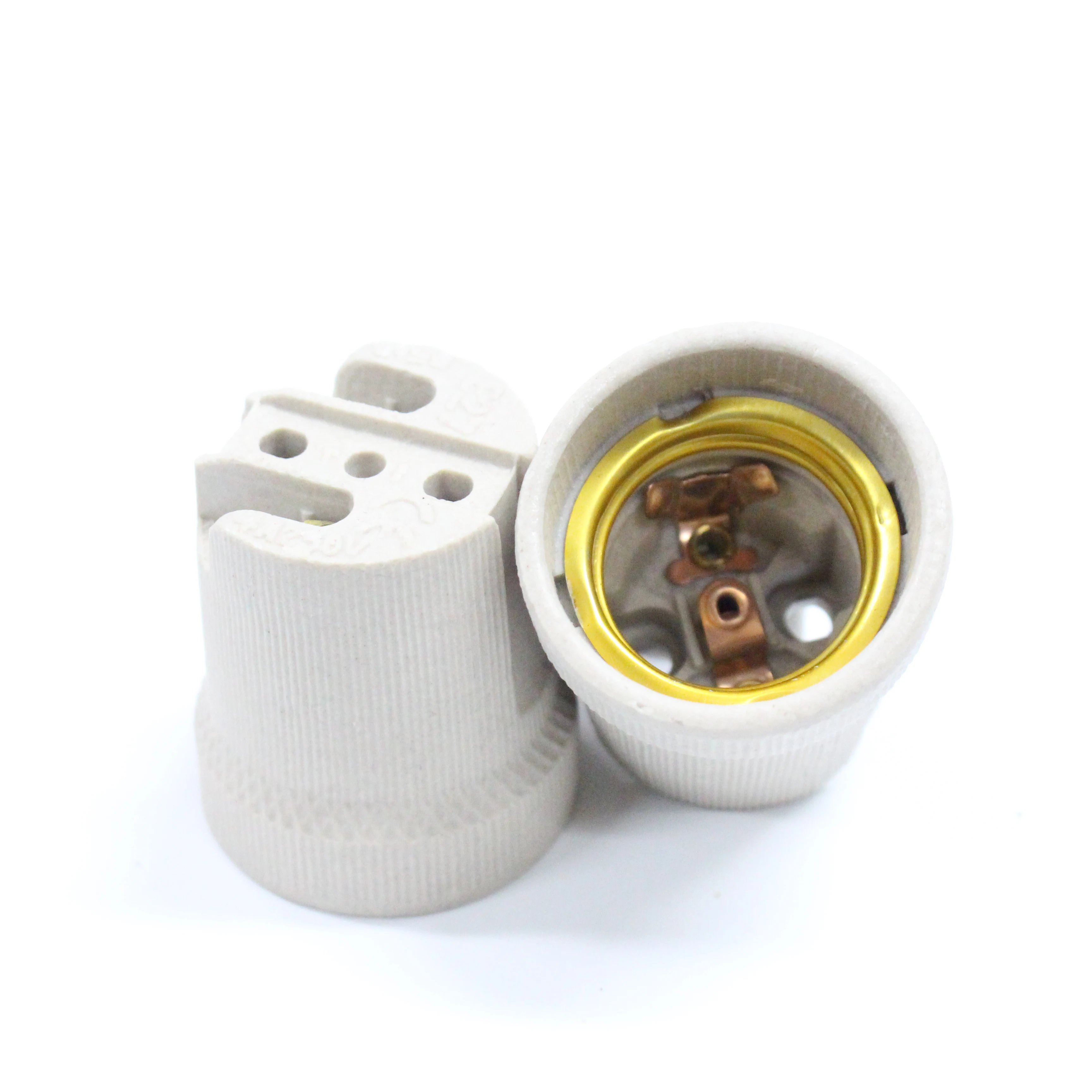 CE approval New product 519  e27 porcelain lampholder with wire