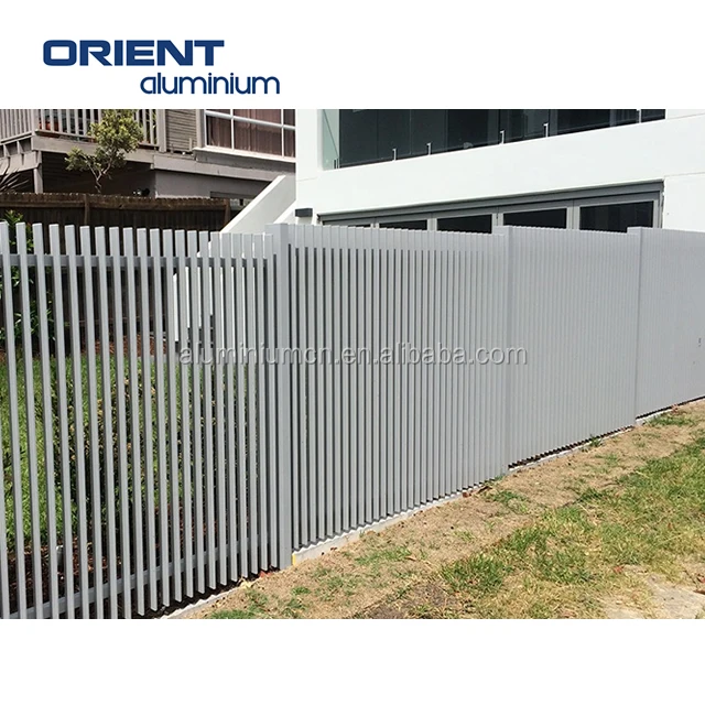 High quality aluminium slat fence / alu slats