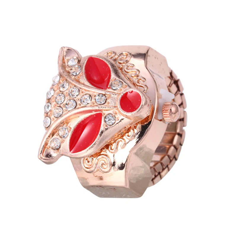 2022 Newest Design Watch Ring, Unique Finger Ring Watch