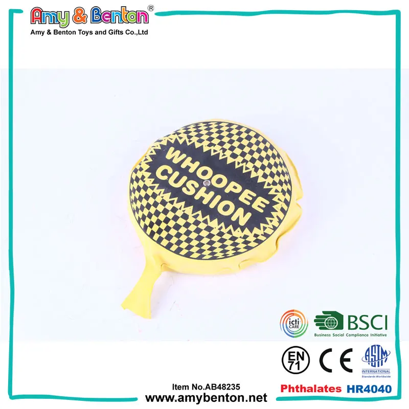 High Quality Promotion Joke Toy Whoopee Cushion with Foam