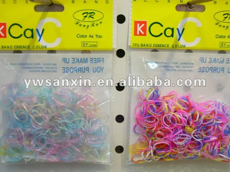 Natural Durable Elastic Hair Band/TPU Rubber Band