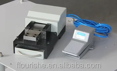 
Pneumatic components cutting and forming machine with pedal 