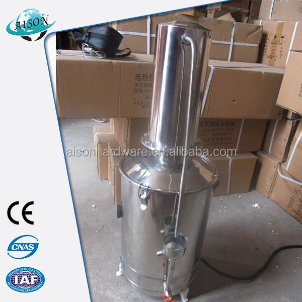 
ISO low price automatic single distilled laboratory water distiller distilling water apparatus 