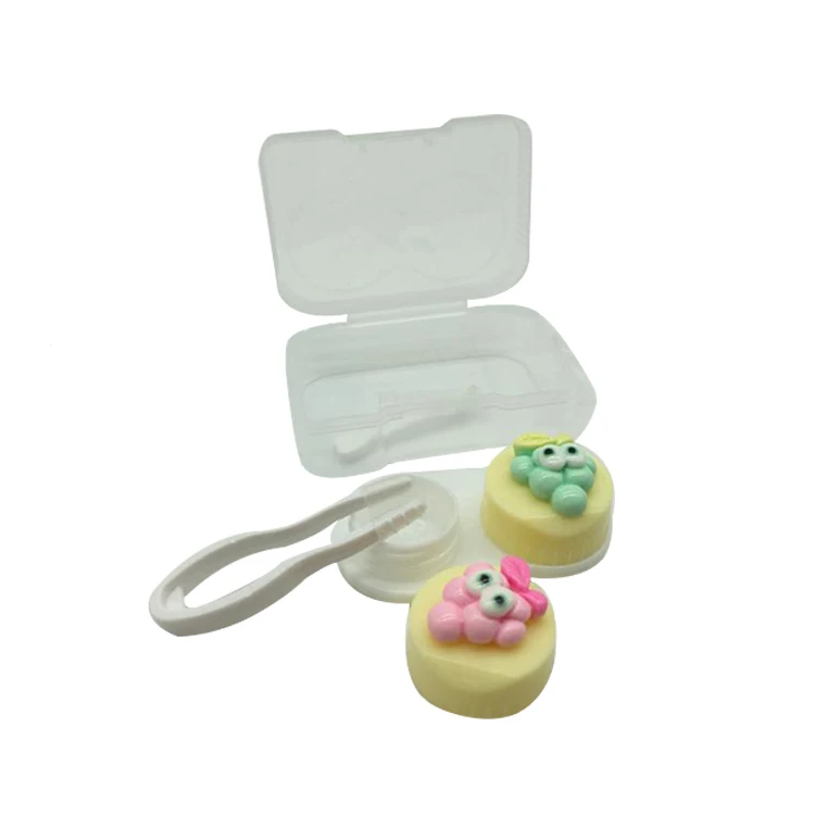 Оптовая продажа, высококачественный чехол для контактных линз с зеркалом