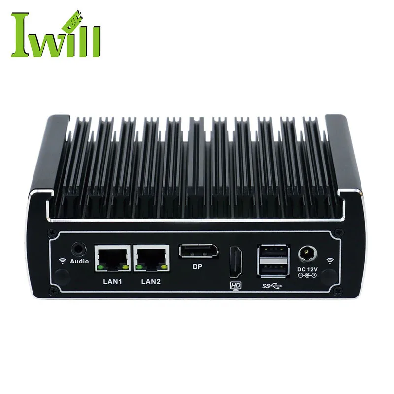 2017 thin client IBOX-501 N13 L2 i5-6200U pc Wifi/3G/4G fanless dual lan with M.2 linux system