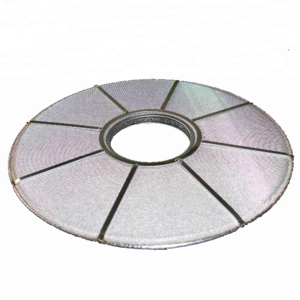 Sintered stainless steel fiber felt leaf disc filter
