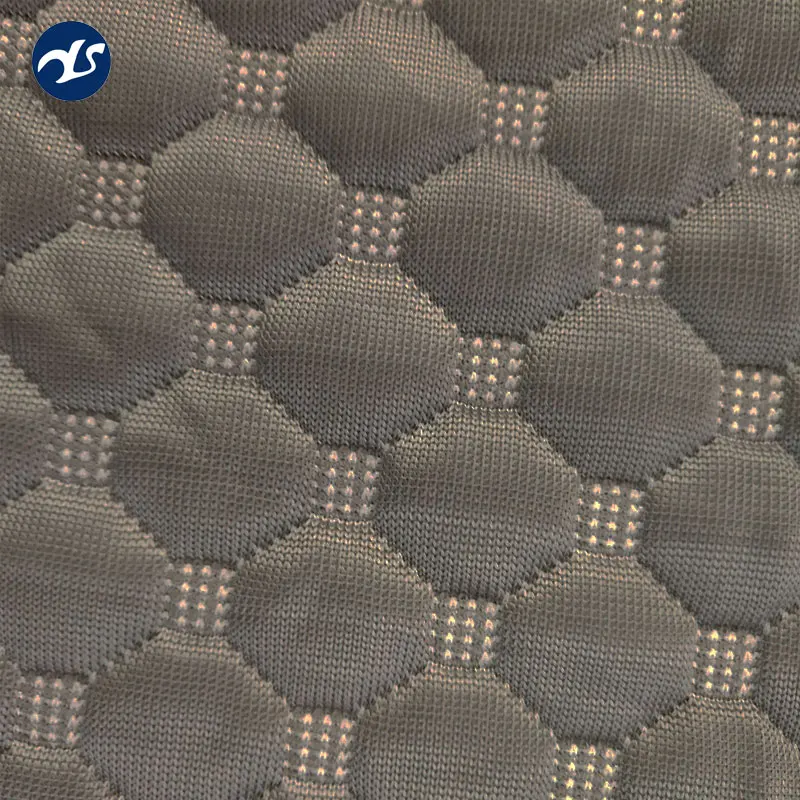 waterproof mattress protector fabric knitted jacquard functional fabric