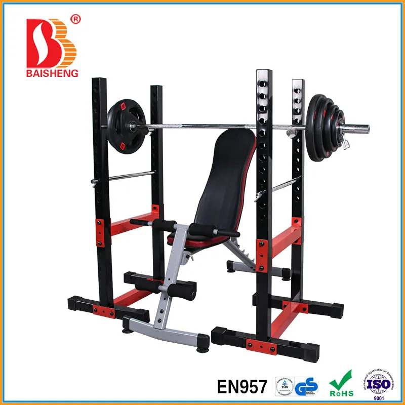 
Adjustable Squat Rack/Chin Dip Station/Weight Lifting Rack 