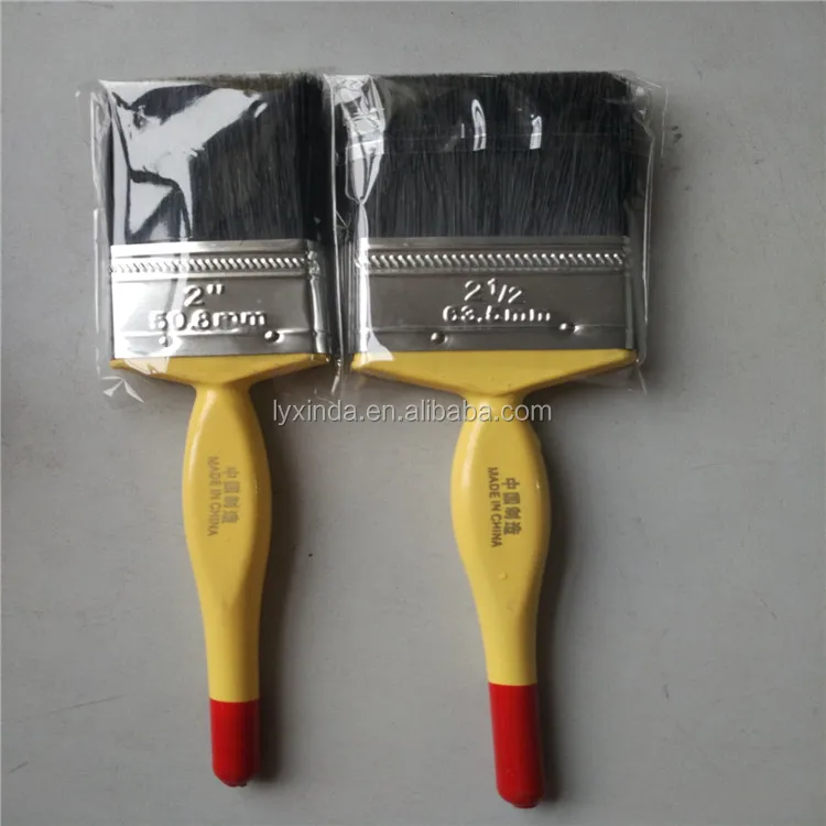 Manufacturer High quality professional wall painting tools plastic handle paint brush for Philippines market