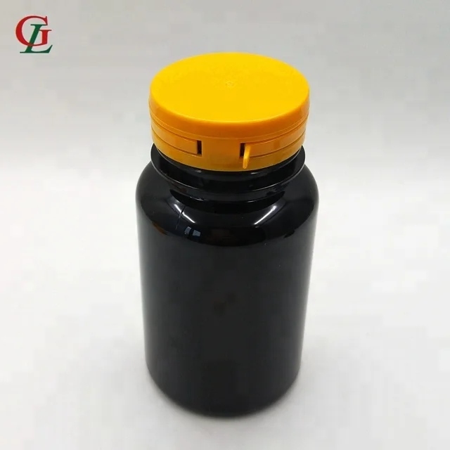 Лучшие продажи pet 200cc Amber питание бутылки пустые фармацевтической пластиковые приправы с крышкой оторвать