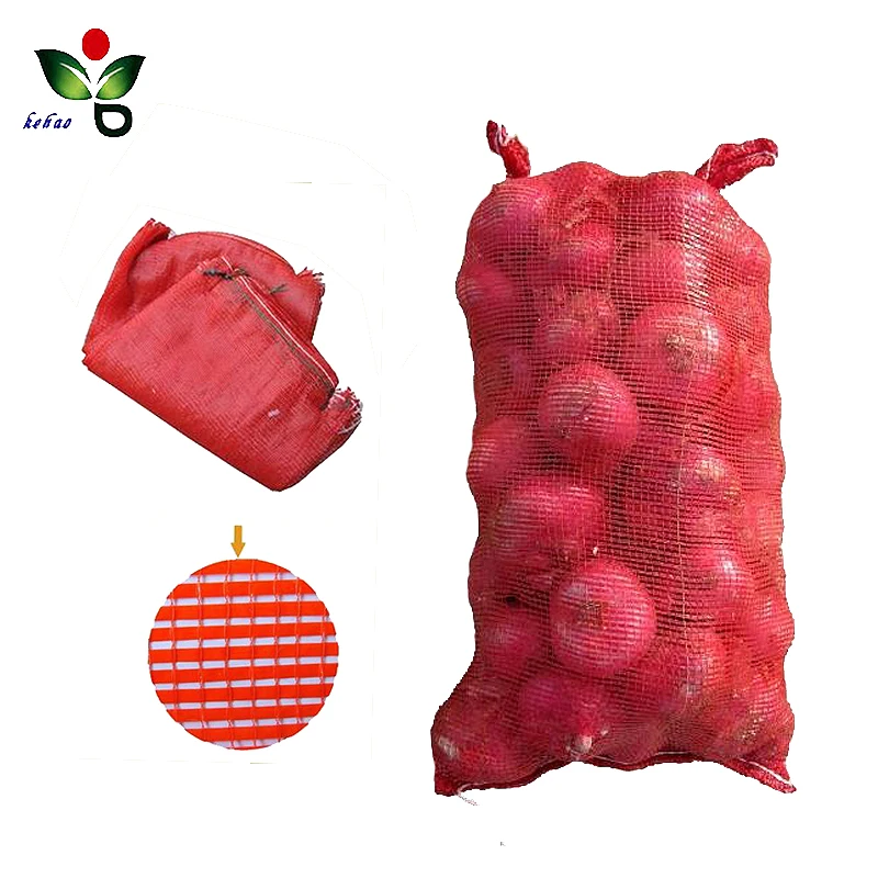 Heavy duty onion bags 50kg onion mesh bag price potato mesh bag