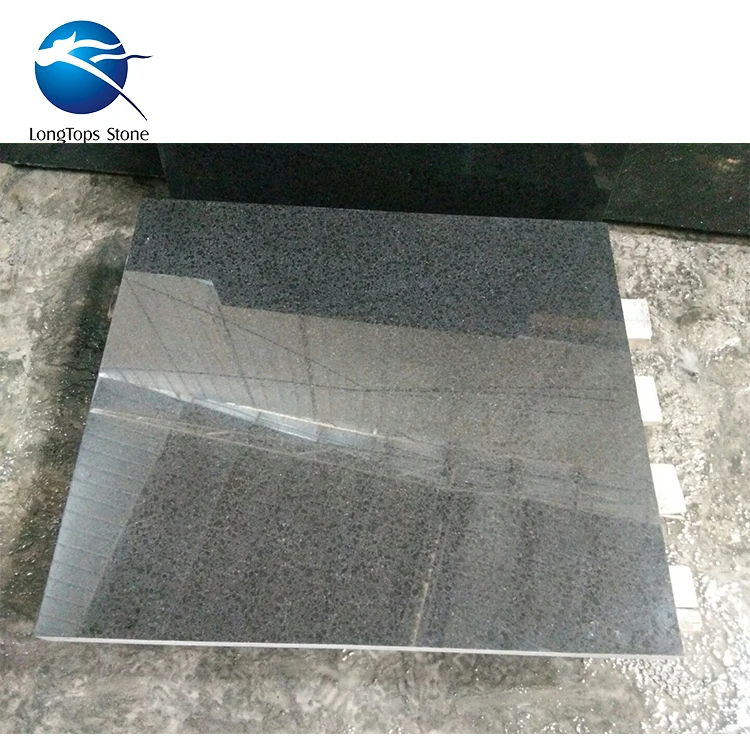 Black Pearl G684 Flamed Polished Granite tile