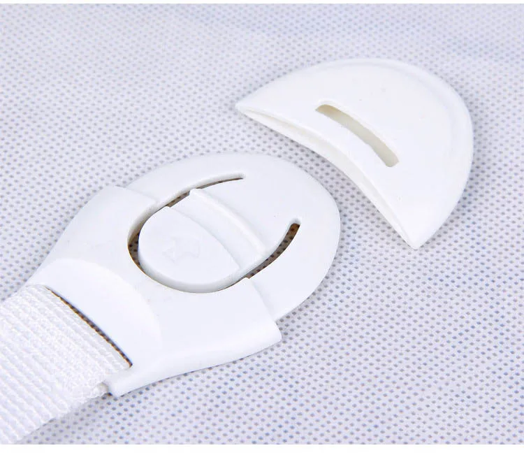 Promotion Door Lock Cabinet Wardrobe Refrigerator Safety Safe Cloth Belt Lock For Kid Child Baby other baby supplies