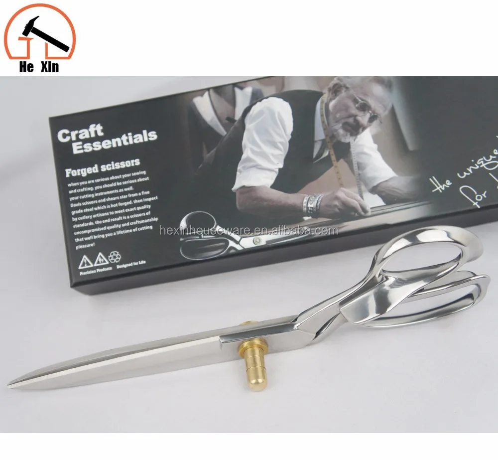 
Stainless steel forge hand made tailor scissors mirror finish 