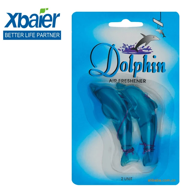 Amazon Best Seller Hanging Dolphin Shape Plastic Car Air Freshener