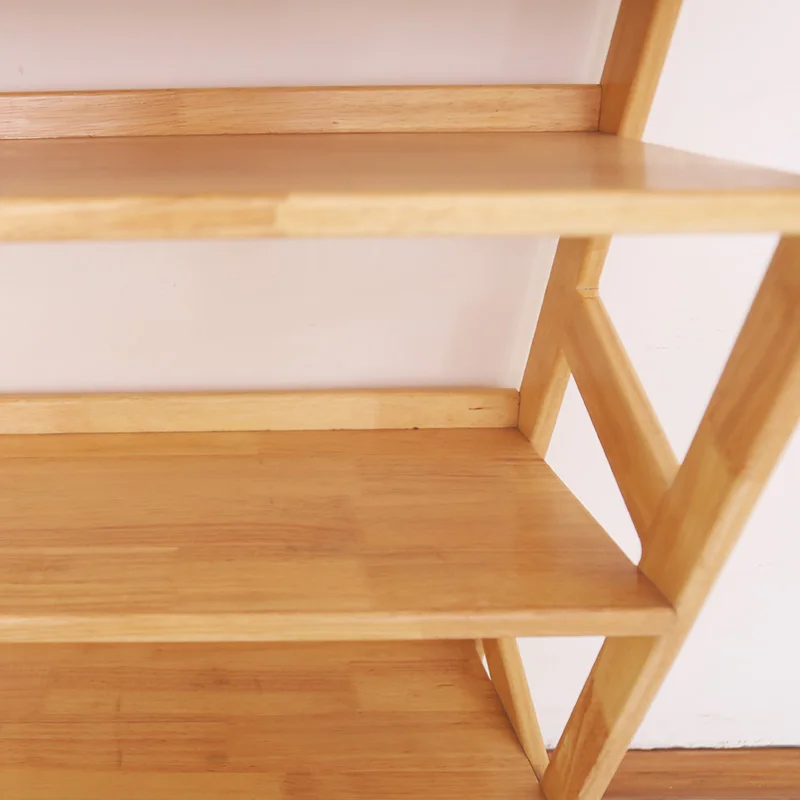 Best selling modern design 4-layer shoe rack wooden shoe rack cabinet