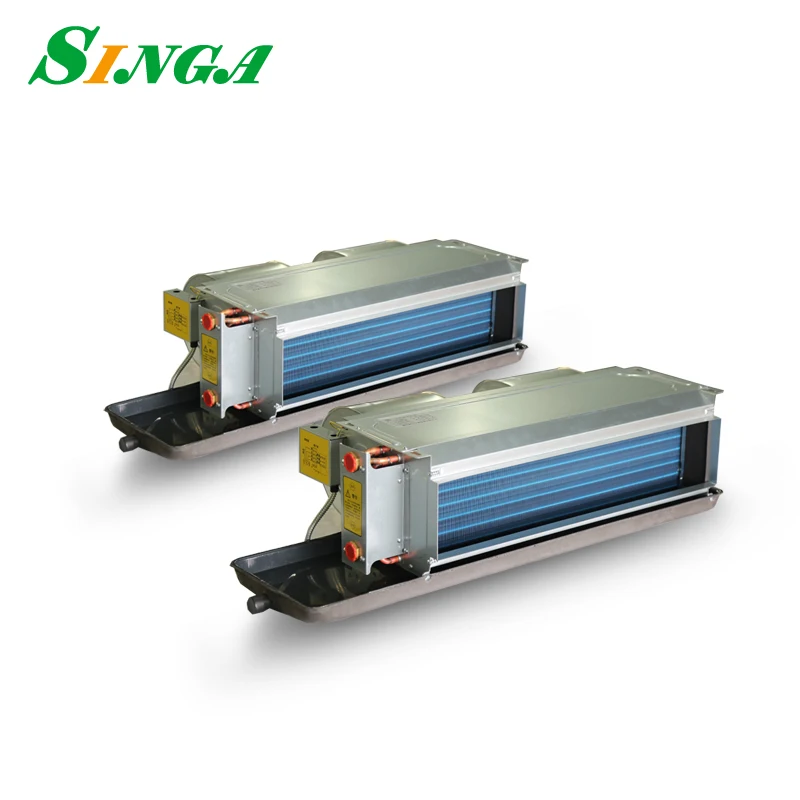 Wall mounted fan coil unit / water heating and cooling FCU for central air conditioning systems