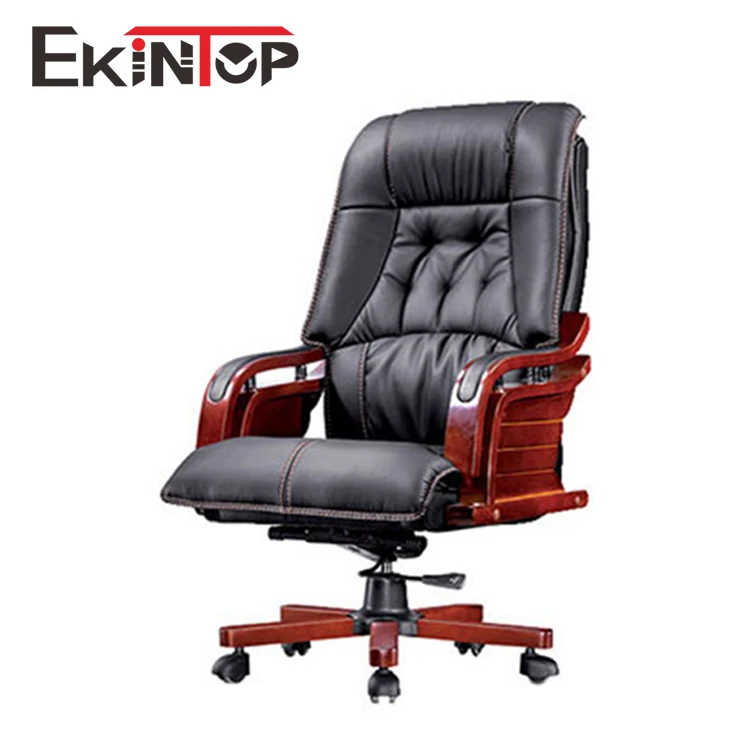 Ekintop Luxury Adjustable and Movable manager high chair/Office seat/Executive office chair