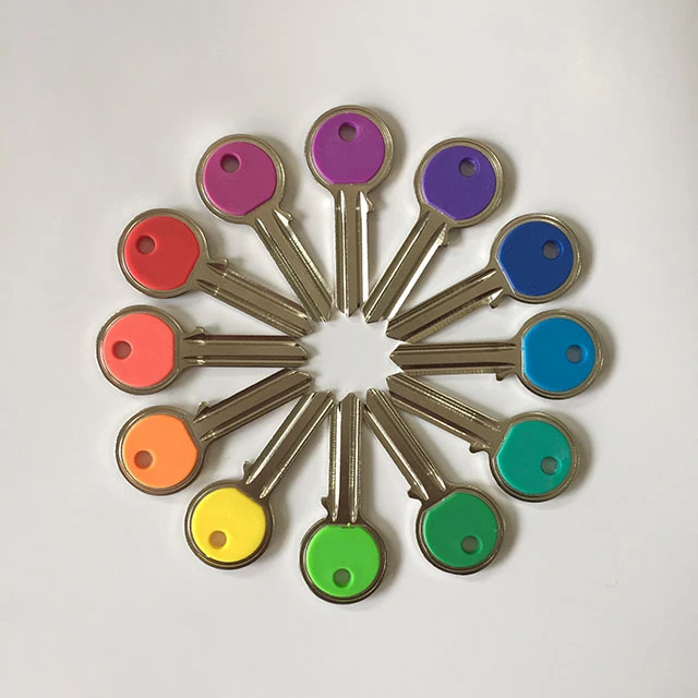 UL050 Universal Brass Material Plastic Head key Blank