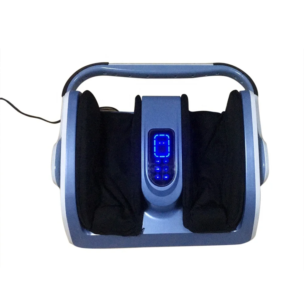 Portable New Muscle Stimulator Vibration Foot and Leg Massager Apparatus ABS 50W Musical Function 15 Mins AC100-120V / 220-240V